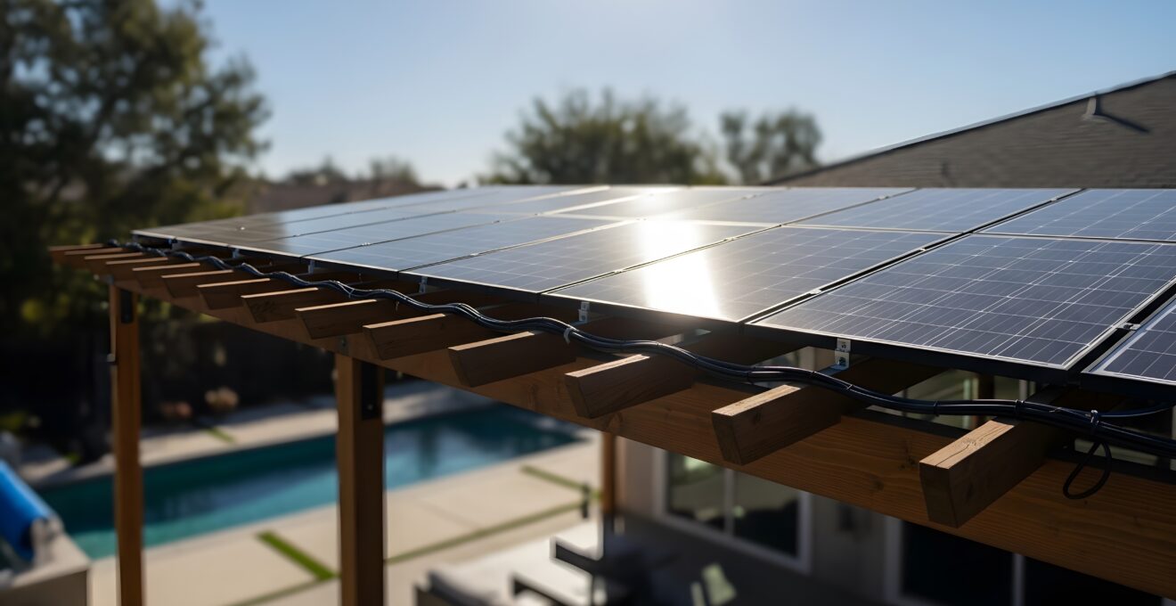 pergola photovoltaique